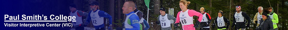 Winter Sports at the VIC: Father Time Snowshoe Race. Photo by Eric Foster. Used by permission.