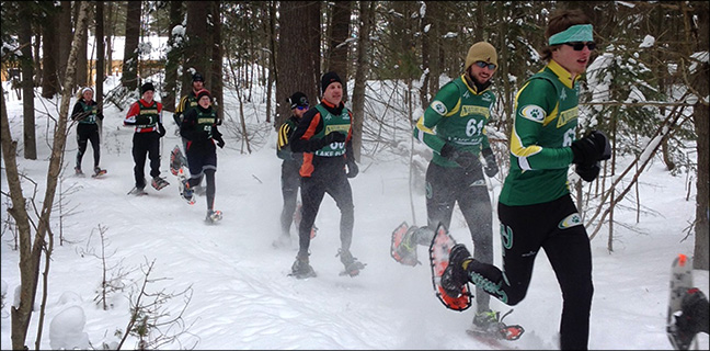 Winter Sports at the VIC: Empire State Winter Games Snowshoe Race (9 February 2014)
