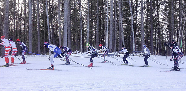 Cross Country Skiing at the Paul Smiths VIC. (26 January 2014)