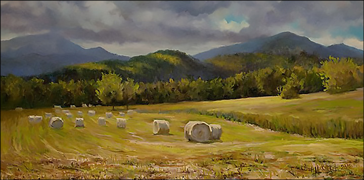 Nikolay Mikushkin: Hay in the Adirondacks