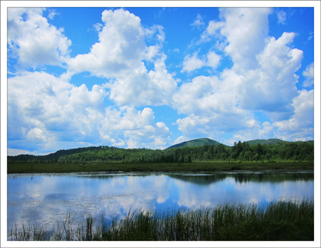 Paul Smiths College Visitor Interpretive Center -- Heron Marsh from the Heron Marsh Trail (10 July 2012)