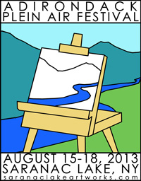 Adirondack Plein Air Festival Logo