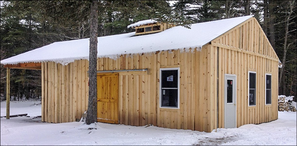 Maple sugaring at the Paul Smiths VIC: VIC Sugar House