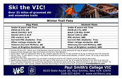 Winter Trail Fees 2014-2015