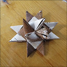 Workshop Sunday at the Paul Smiths VIC: Make your own German Birch Bark Star