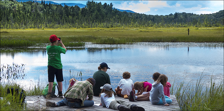 Children's Nature Programs at the VIC: Exploring Adirondack Wetlands at Heron Marsh